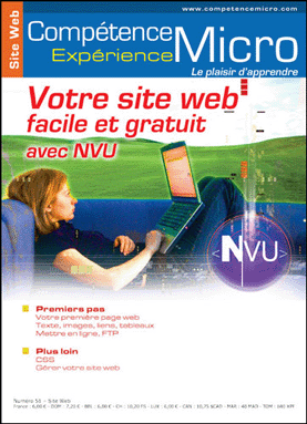 Votre site Web facile et gratuit avec Nvu